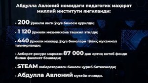 Таълим. Кеча ва бугун.