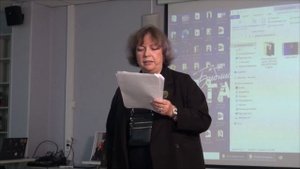 Татьяна Виноградова-Ян читает обращение ВРБ к актерам театра и "Монолог после спектакля"