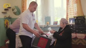 УЧАСТНИЦА ВОВ НИНА ГОЛУБЬ, ПРОЖИВАЮЩАЯ В ЖЕЛЕЗНОГОРСКЕ, ПРИНЯЛА УЧАСТИЕ В ГОЛОСОВАНИИ НА ДОМУ