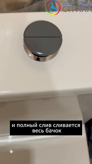 Унитаз для инвалидов, соответствующий нормам, Dstrana смотреть онлайн