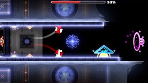 Geometry Dash прохождение уровня Dimansional Collage