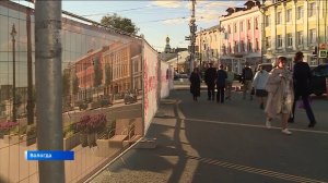 Строители приступили к ремонту третьего участка улицы Мира в Вологде