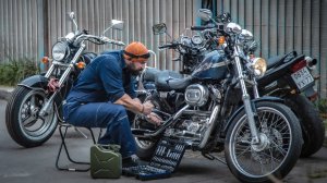 Замена масла на спортстере