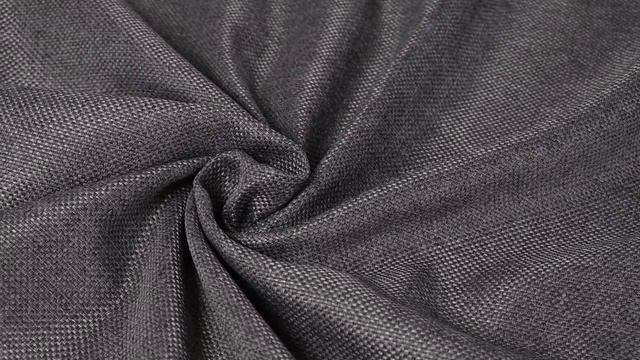 Ткань рогожка для штор коллекция «Монро» Dim-out Графит смотреть онлайн