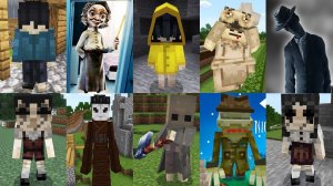 ВСЕ ВИДЫ МАЛЕНЬКИЕ КОШМАРЫ В МАЙНКРАФТ LITTLE NIGHTMARES ШЕСТАЯ МОНО MINECRAFT МОД