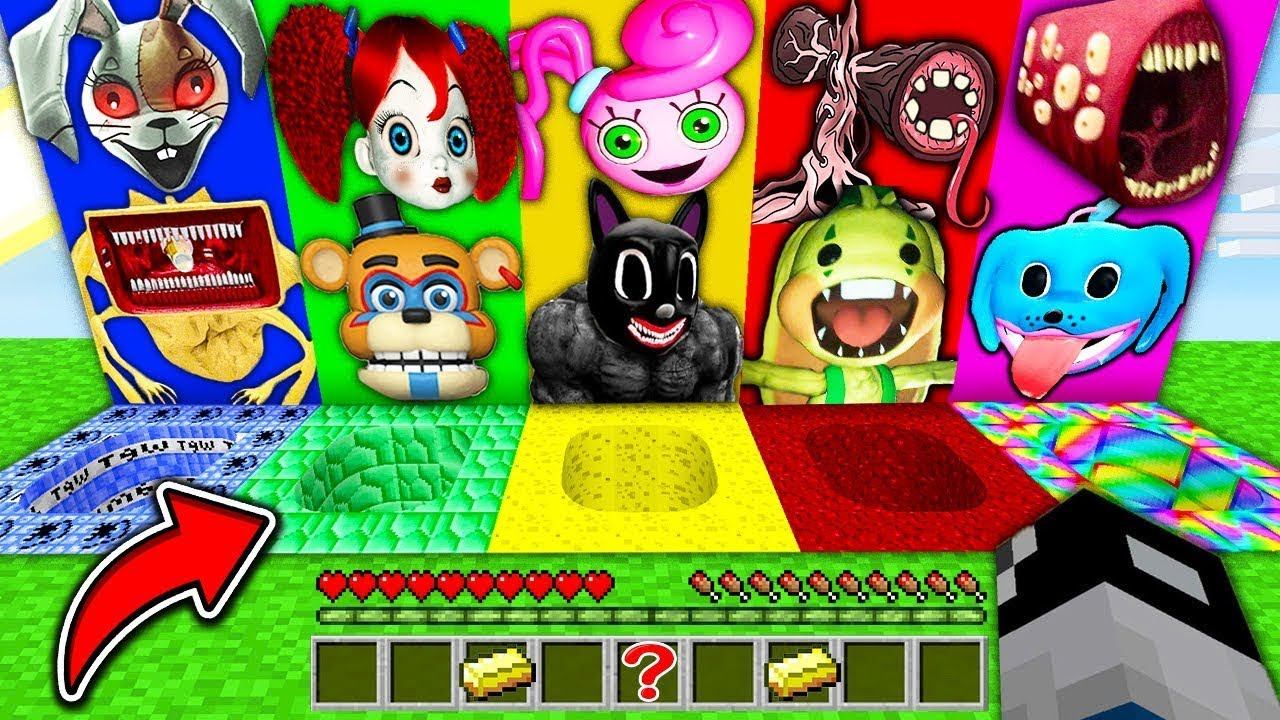 НУБ И ПРО НО ЧТО СЛУЧИЛОСЬ В ТОННЕЛЯХ В МАЙНКРАФТ SCP СИРЕНОГОЛОВЫЙ РАКУН И ДОЧКА MINECRAFT смотреть онлайн