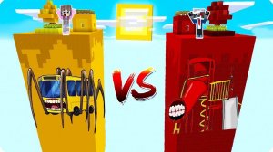 НУБ И ПРО ВЫБЕРИ ЧАНК SCP В МАЙНКРАФТ РАКУН И ДОЧКА НОВАЯ РУБРИКА GARTEN OF BANBAN 3 ROBLOX