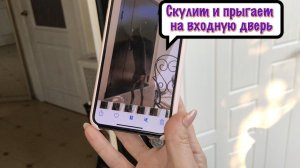 Собака, живущая во дворе - рвется домой, царапает и скребет дверь, скулит (один из способов решения)