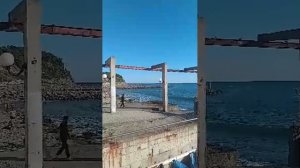 Лермонтово море пляж отдых в бархатный сезон