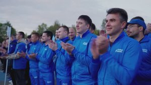 Церемония открытия VII Спартакиады "Газпром недра"