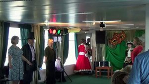 Бал-маскарад на теплоходе "Федор Достоевский" 2017г. Часть 1.