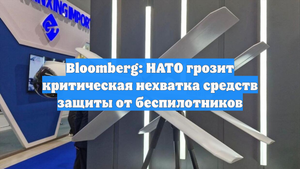 Bloomberg: НАТО грозит критическая нехватка средств защиты от беспилотников