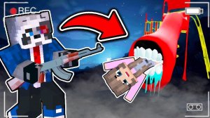 ГОРКА ПОЖИРАТЕЛЬ и СИРЕНОГОЛОВЫЙ - Майнкрафт фильм. SCP SIREN HEAD и THE EXTRA SLIDE РАКУН и ДОЧКА