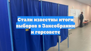 Стали известны итоги выборов в Заксобрании и горсовете