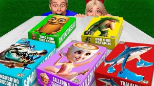 не открывай ЛЕГО НАБОР Tralalero Tralala, Bombardiro Crocodilo, Tung Tung Tung Sahur в 3:00 НОЧИ!