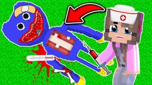 НУБ И ПРО НО ХАГГИ ВАГГИ ЗАБОЛЕЛ И ЕМУ НУЖНА ОПЕРАЦИЯ В МАЙНКРАФТ POPPY PLAYTIME 3 РАКУН И ДОЧКА