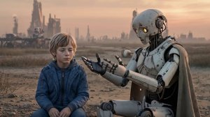 "Робот и камень" - бэкстейдж о создании одного сюжета из нового AI-фильма Андрея Одинцова