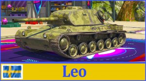 Leo (7 ур.) Качаю Kranvagn. Пабгер в Tanks Blitz