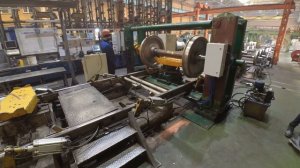 Работа на прессе ГД-503М  в составе автоматической линии ВКМ