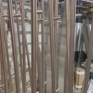 Ручки для дверей из нержавеющей стали с напылением нитрида титана