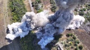 Яркие кадры демонстрируют точное поражение цели.