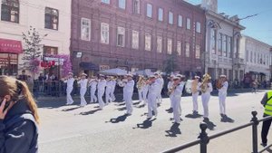 Оркестр военно-морского училища. Севастополь.