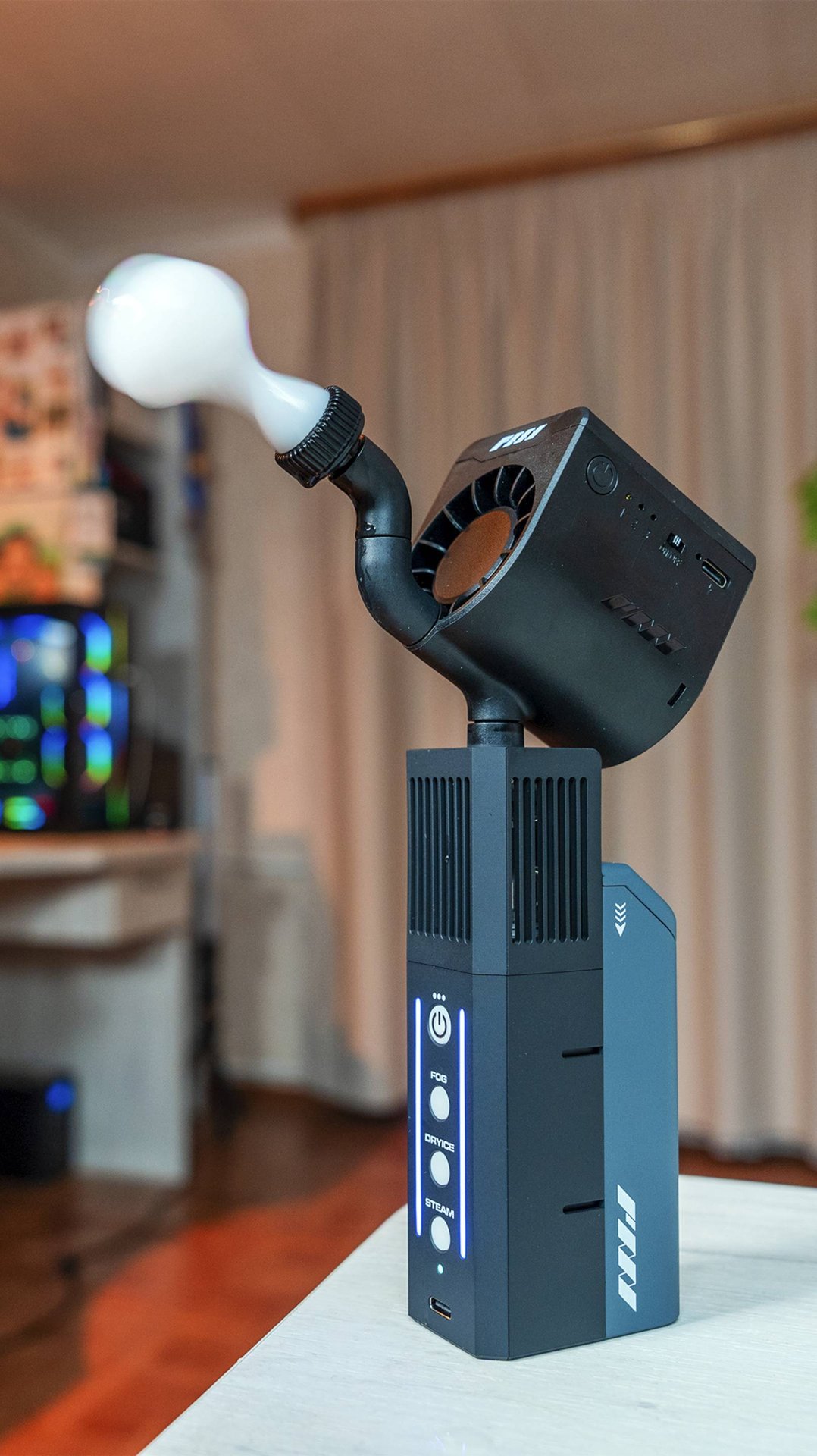 Дым машина PMI SmokeNINJA Pro Hazer Kit портативный генератор дыма обзор смотреть онлайн