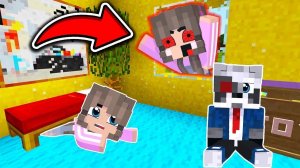 ДОЧКА РАКУНА ПРИШЛА К НАМ ДОМОЙ в МАЙНКРАФТ SCP СИРЕНОГОЛОВЫЙ НУБ И ПРО ТРОЛЛИНГ в MINECRAFT ФИЛЬМ