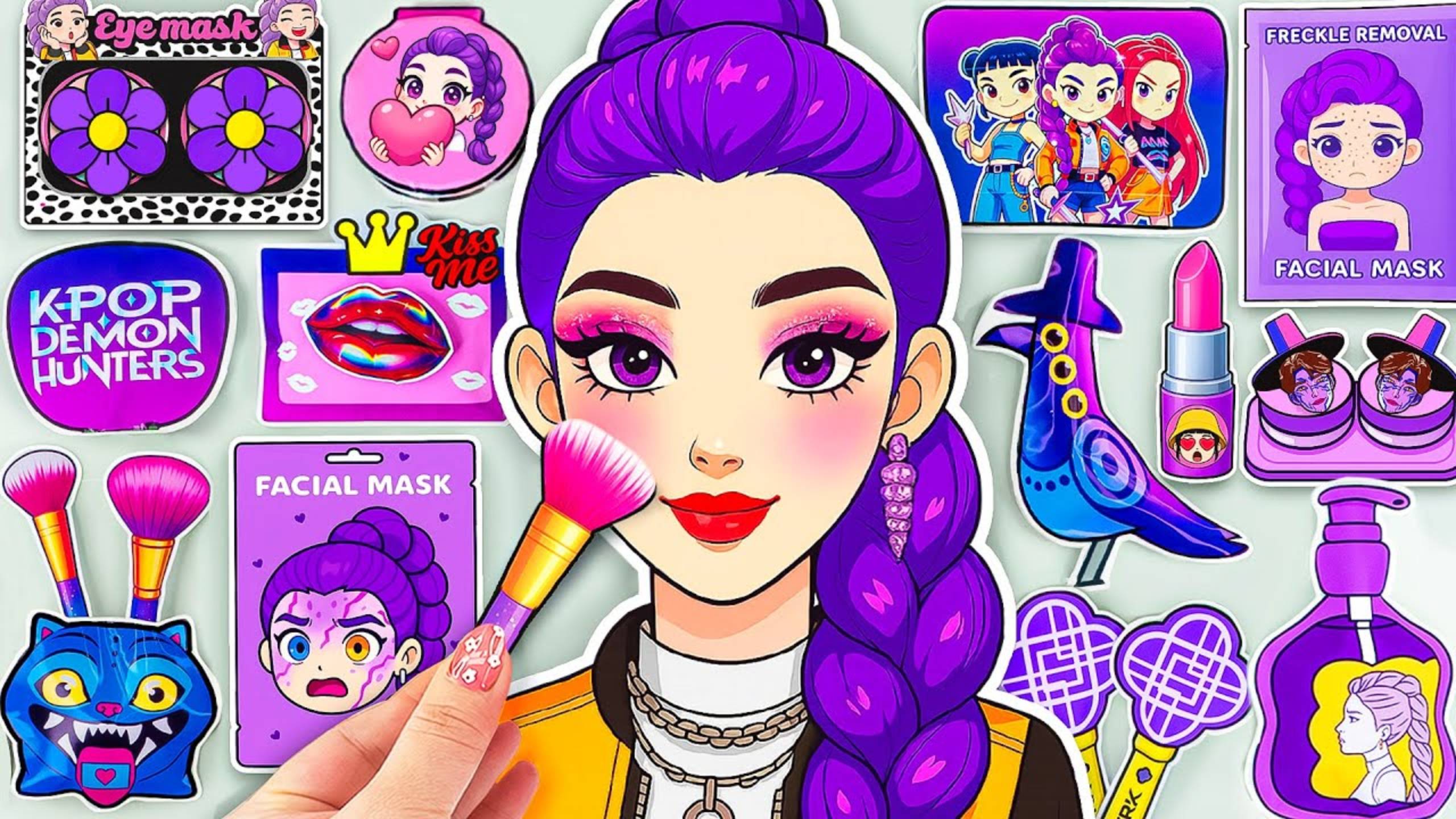 K POP - Мейкап подружки. Только для девочек смотреть онлайн