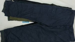 39074 Штаны мужские cargo (карго) 41B, секонд (extra) оптом