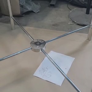 Подстолье из нержавеющей стали с декором | Компания АЦИА