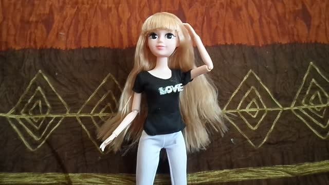 Обзор на шарнирную куклу Abbie.