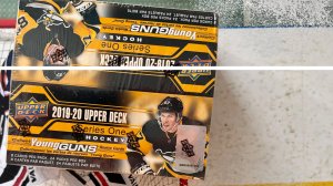 Бокс-Брейк 2019/2020 Upper Deck Series 1 Hockey Retail Box _ Draft