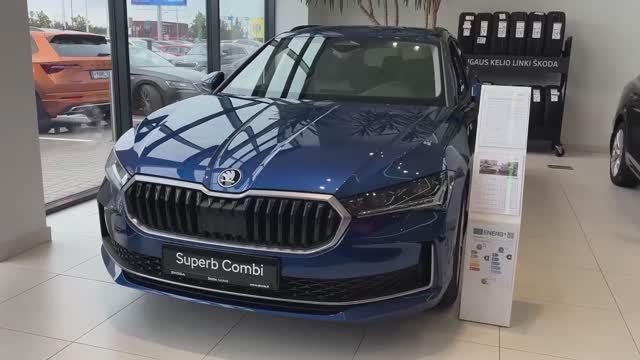 SKODA SUPERB COMBI 2025 обзор