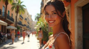 Барселона летом - прогулка по живым улицам города 2025