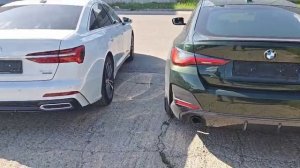 Встречаем бмв 420i и ауди а6 45 tdi