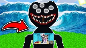 РАКУН И ДОЧКА НАШЛИ ДОМ ВНУТРИ ЦУНАМИ В МАЙНКРАФТ НУБ И ПРО MINECRAFT ФИЛЬМ
