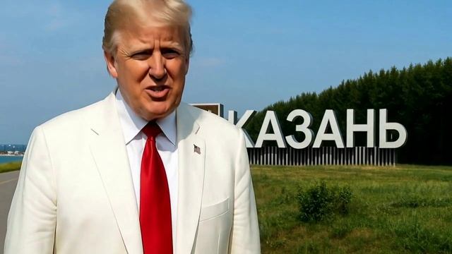 Путешествие Трампа по России! Привет из Казани! смотреть онлайн