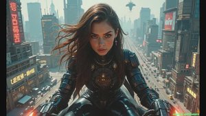 I LOVE A CYBORG GIRL, High Quality 4K video