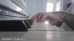 Пианино: импровизация на тему "Во саду ли в огороде"