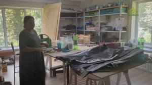 ЛЮДИ СВЯТОЙ ЗЕМЛИ: мозаичист Анна Кухта. Утренний лес и Кувуклия