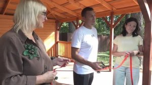 Малые дела — большие перемены: в Красноармейске открыли беседку для долголетов и детей с ОВЗ