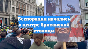 Беспорядки начались в центре британской столицы