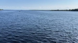 Паромная переправа через Свирь. Держим путь к базе отдыха в Ленинградской области "Форпост Онега"