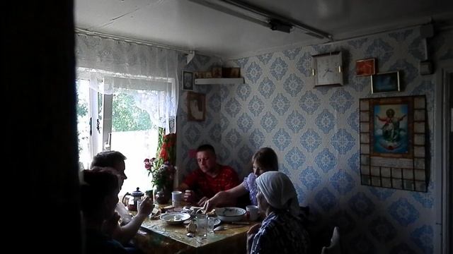 Деревенские приколы. День Рождение у маловской бабушки 26 июня 2013 (82 года) 1 часть