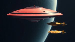 НЛО тарелка над морем зависла. 2 -я серия.