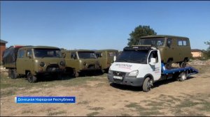 14 автомобилей отправили из Иркутска в зону СВО