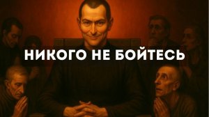 Никого не бойтесь: правила Макиавелли, чтобы вас боялись и уважали