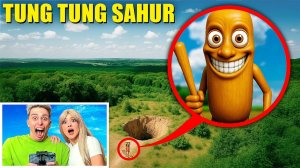Мой Дрон Снял ТУНГ ТУНГ ТУНГ САУРА в Реальной Жизни!