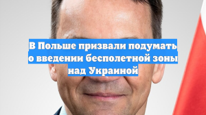В Польше призвали подумать о введении бесполетной зоны над Украиной